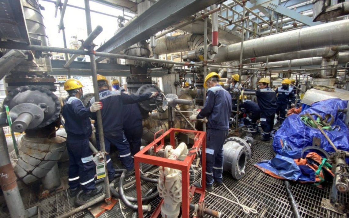 Bảo dưỡng tổng thể Lần 4, Nhà máy lọc dầu Dung Quất 2020