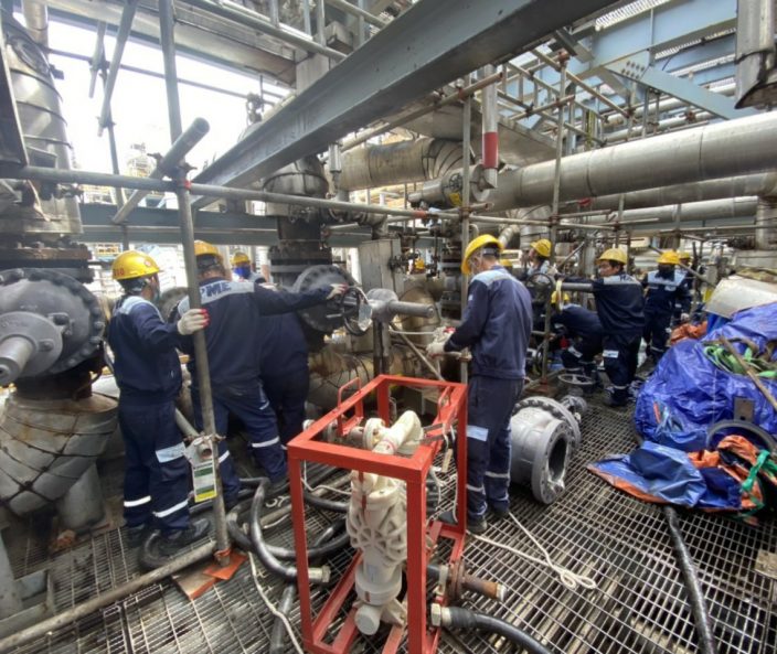 Bảo dưỡng tổng thể Lần 4, Nhà máy lọc dầu Dung Quất 2020