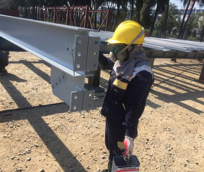 Thi công Sơn mới và sơn sửa chữa tại công trường