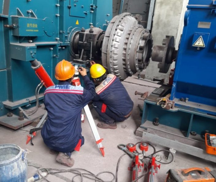 Lắp đặt Máy Nghiền Nhà máy Thép Hoà Phát Dung Quất